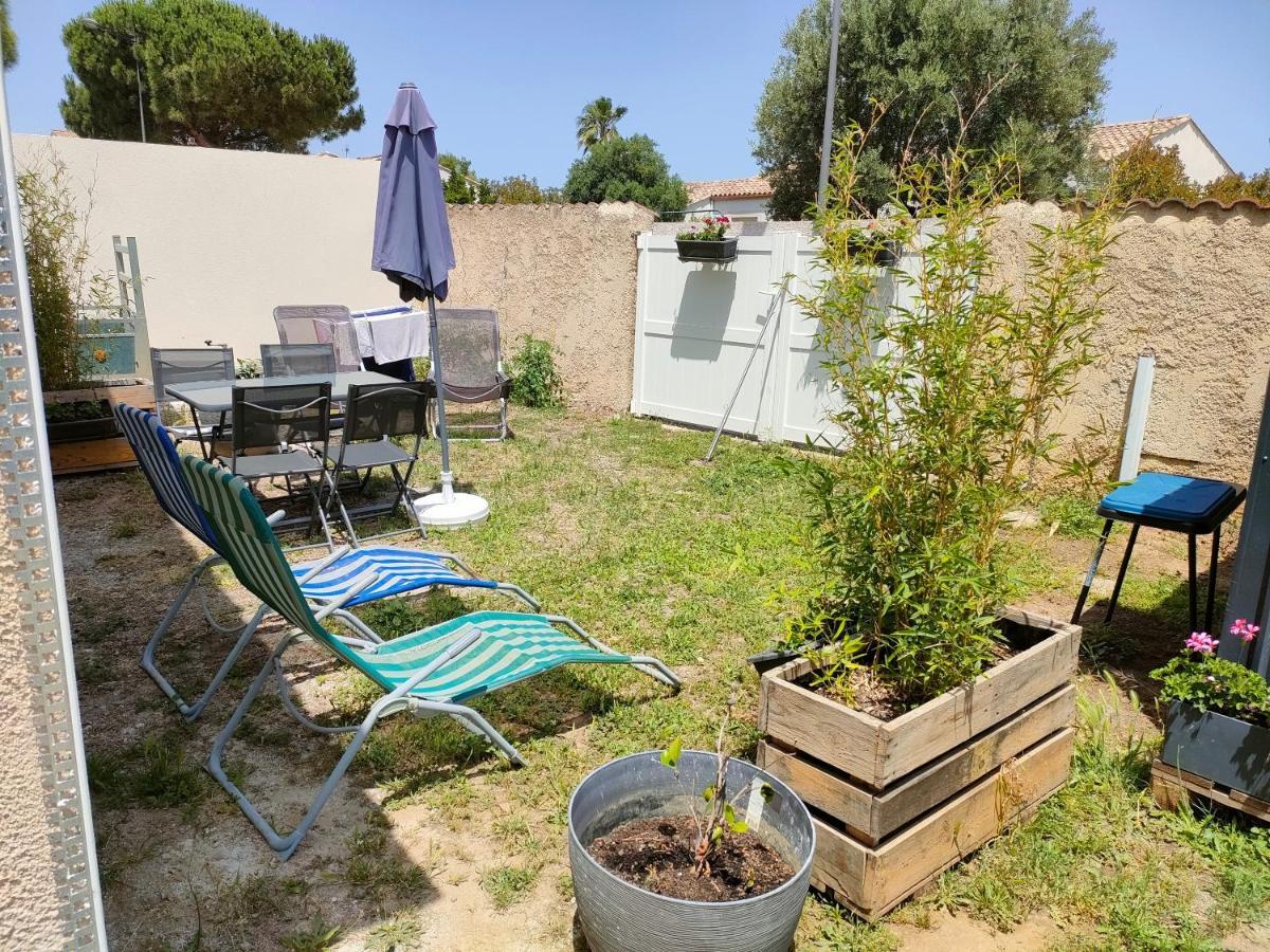 La Casita Serignanaise - Apt T2 - Clim - Jardin Bed & Breakfast Dış mekan fotoğraf